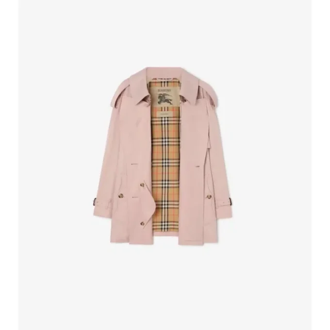 Krátký Tropical Gabardine Trench Coat Fitzrovia Krátký Tropical Gabardine Trench Coat Fitzrovia