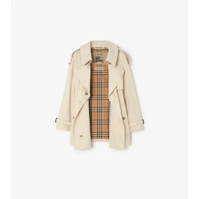 Krátký Tropical Gabardine Trench Coat Fitzrovia Krátký Tropical Gabardine Trench Coat Fitzrovia