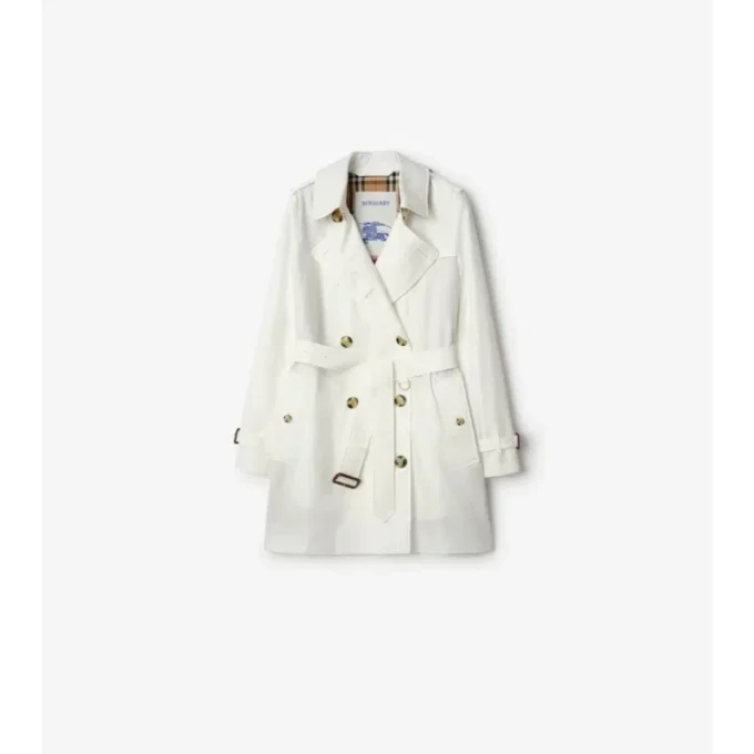 Krátký Tropical Gabardine Trench Coat Kensington Krátký Tropical Gabardine Trench Coat Kensington