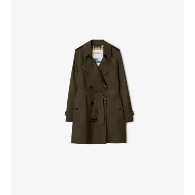 Krátký Tropical Gabardine Trench Coat Kensington Krátký Tropical Gabardine Trench Coat Kensington