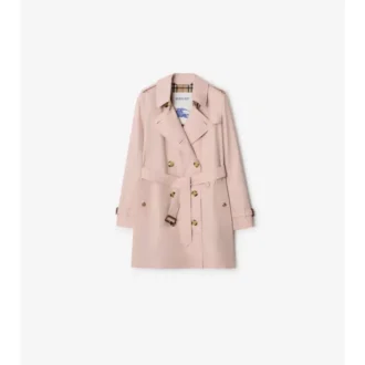 Krátký Tropical Gabardine Trench Coat Kensington
