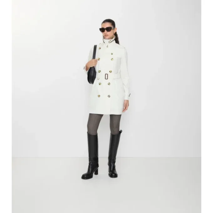 Krátký Tropical Gabardine Trench Coat Kensington Krátký Tropical Gabardine Trench Coat Kensington