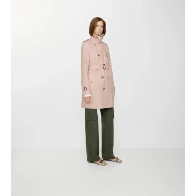 Krátký Tropical Gabardine Trench Coat Kensington Krátký Tropical Gabardine Trench Coat Kensington