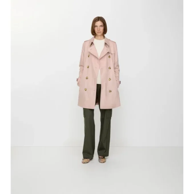 Krátký Tropical Gabardine Trench Coat Kensington Krátký Tropical Gabardine Trench Coat Kensington