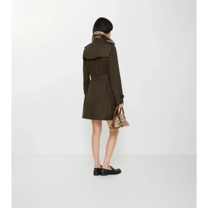 Krátký Tropical Gabardine Trench Coat Kensington Krátký Tropical Gabardine Trench Coat Kensington
