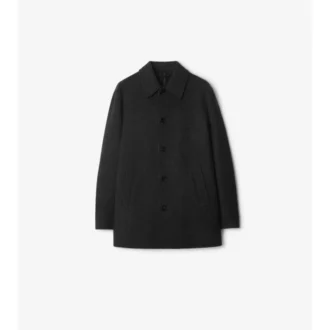 Krátký vlněný Car Coat