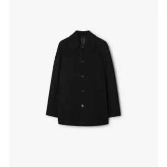 Krátký vlněný Car Coat