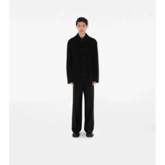 Krátký vlněný Car Coat