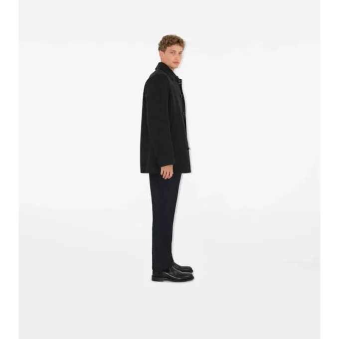 Krátký vlněný Car Coat Krátký vlněný Car Coat