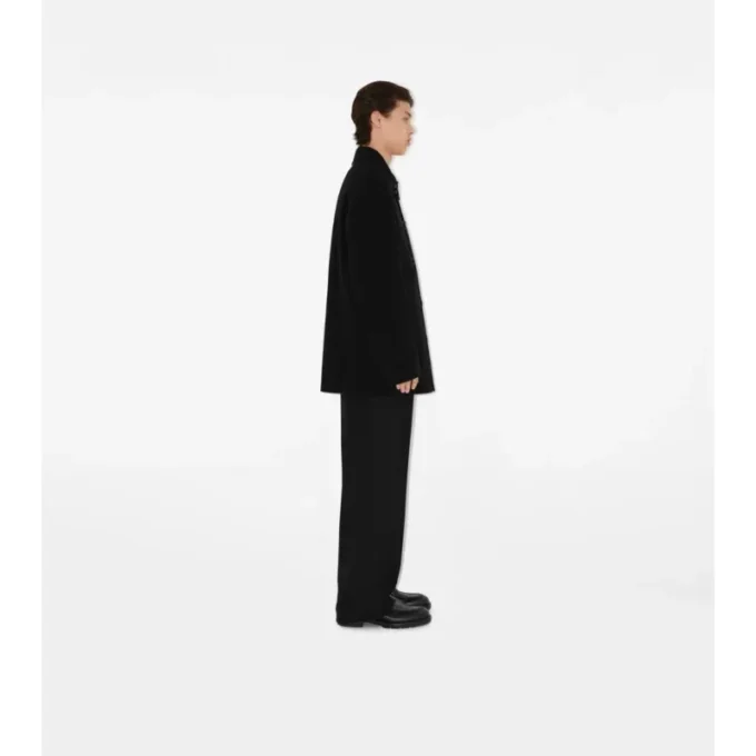Krátký vlněný Car Coat