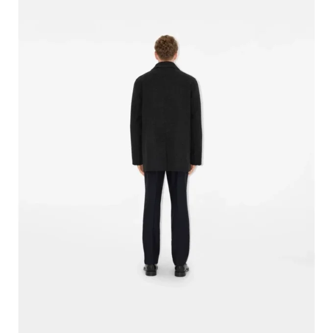 Krátký vlněný Car Coat Krátký vlněný Car Coat