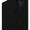 Krátký vlněný Car Coat