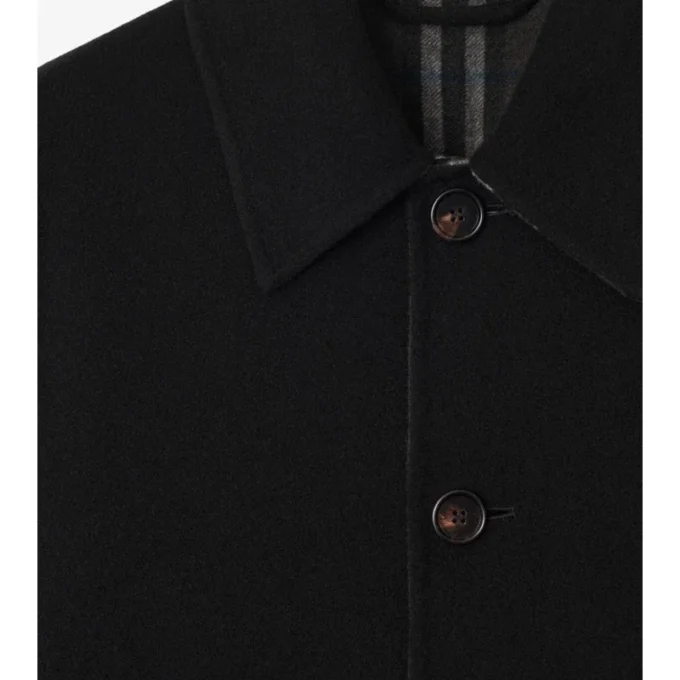 Krátký vlněný Car Coat