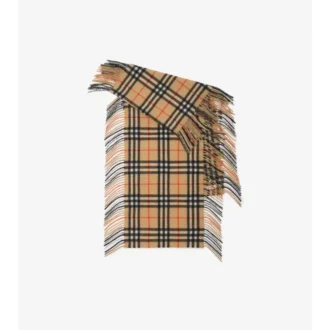 Šála Check Cashmere Happy