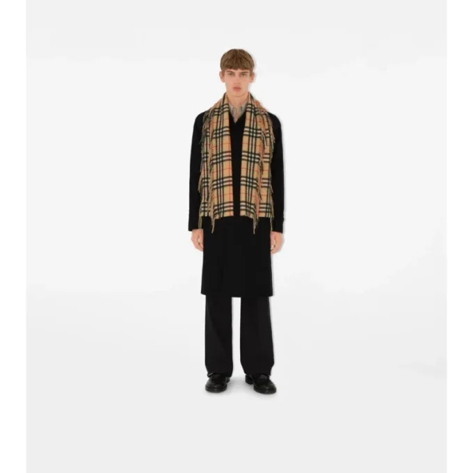Šála Check Cashmere Happy Šála Check Cashmere Happy
