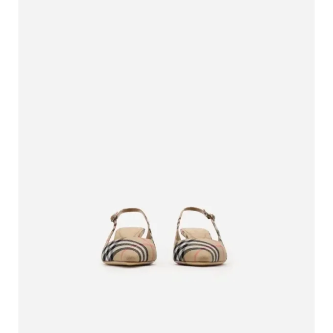 Lodičky Check Dame Slingback