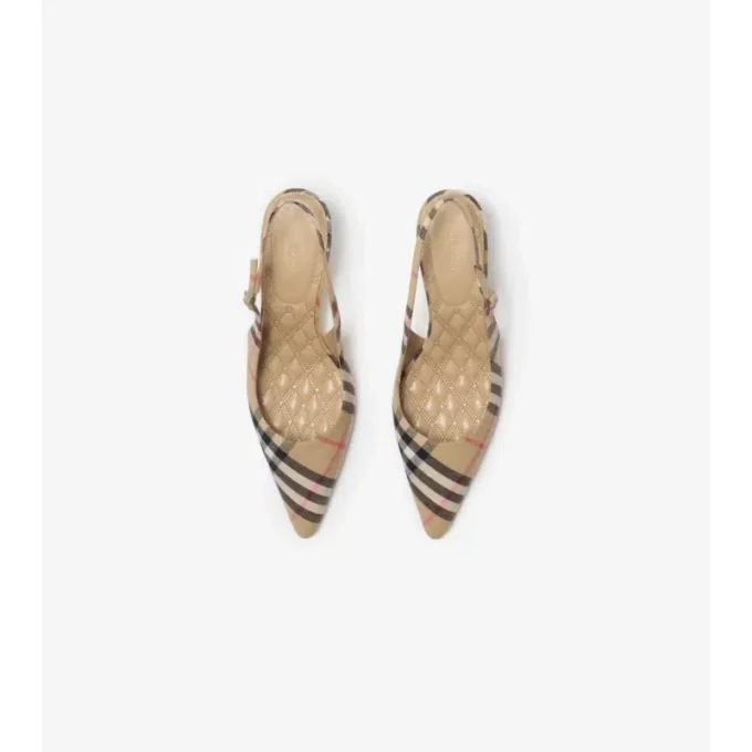 Lodičky Check Dame Slingback