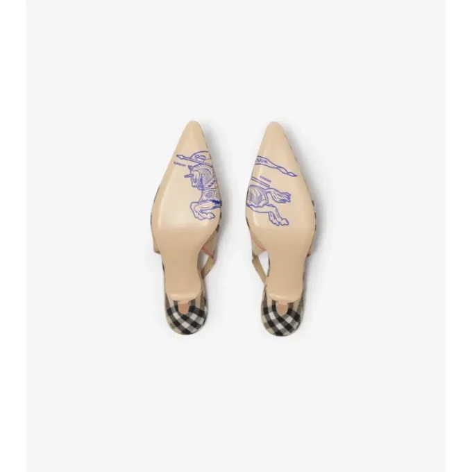 Lodičky Check Dame Slingback