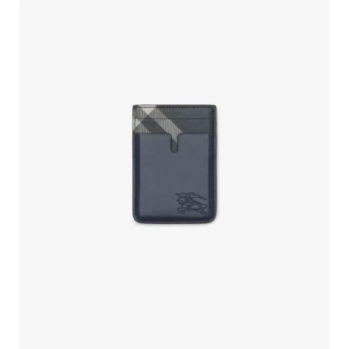 Magnetické pouzdro na karty s kostkovaným vzorem Magnetické pouzdro na karty s kostkovaným vzorem