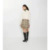 Mini kilt z vlny s kostkovaným vzorem Mini kilt z vlny s kostkovaným vzorem