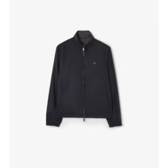 Oboustranná bavlněná bunda Harrington