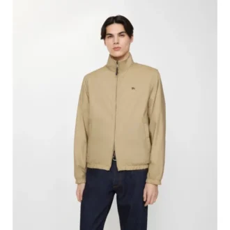 Oboustranná bavlněná bunda Harrington