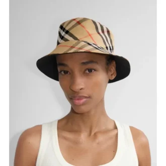 Oboustranný klobouk typu bucket z Gabardine
