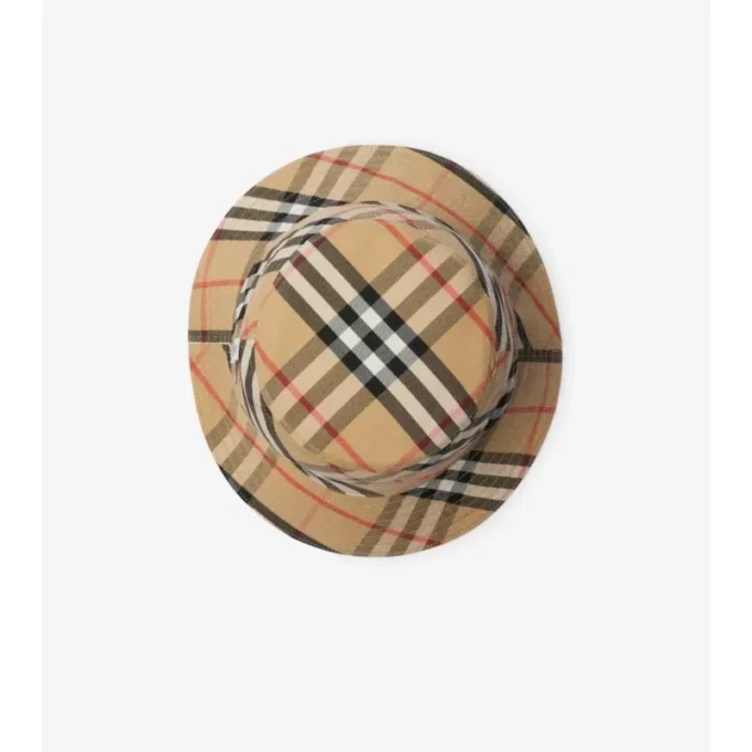 Oboustranný klobouk typu bucket z Gabardine Oboustranný klobouk typu bucket z Gabardine