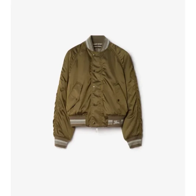 Oboustranná nylonová bomber bunda Oboustranná nylonová bomber bunda