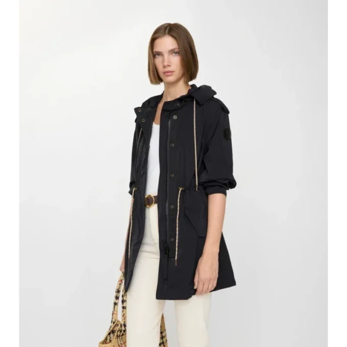 Parka z elastického nylonu Parka z elastického nylonu