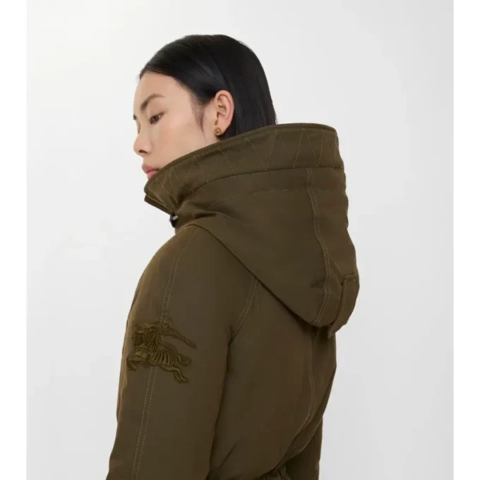 Parková bunda z Gabardine s ovčí kožešinou Parková bunda z Gabardine s ovčí kožešinou