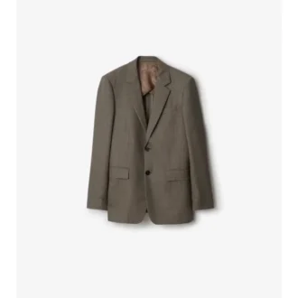 Sako z vlněné tkaniny typu „sharkskin“