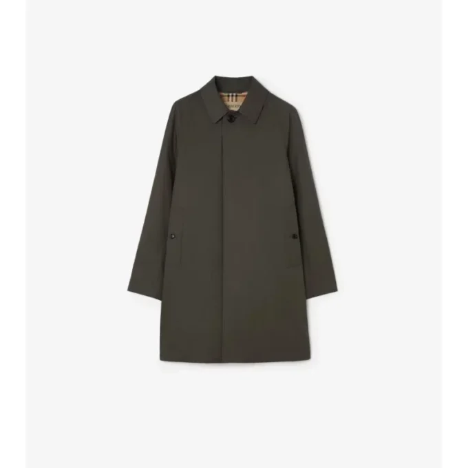 Středně dlouhý Car Coat Camden z Tropical Gabardine Středně dlouhý Car Coat Camden z Tropical Gabardine