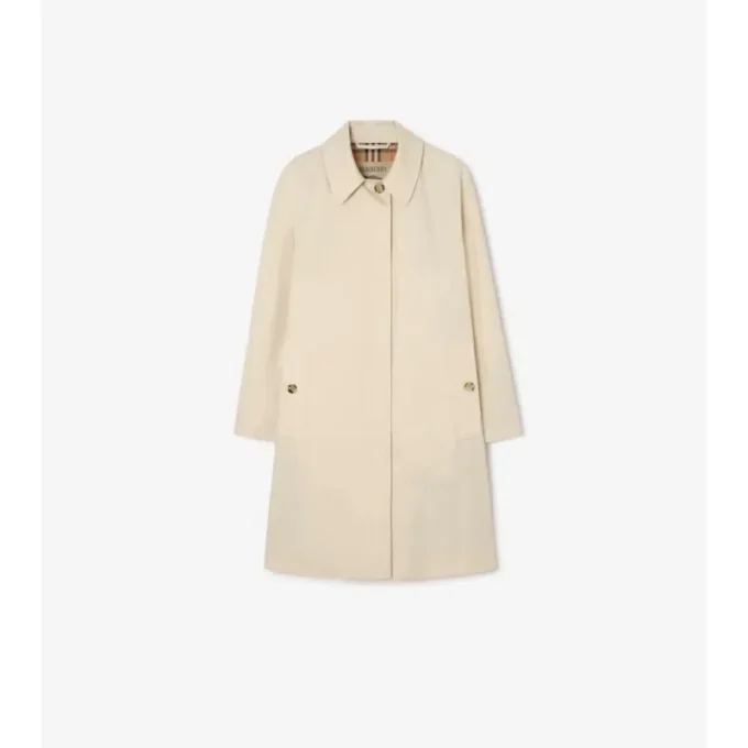 Středně dlouhý Car Coat Camden z Tropical Gabardine Středně dlouhý Car Coat Camden z Tropical Gabardine