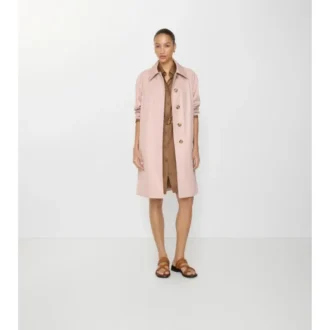 Středně dlouhý Car Coat Camden z Tropical Gabardine Středně dlouhý Car Coat Camden z Tropical Gabardine