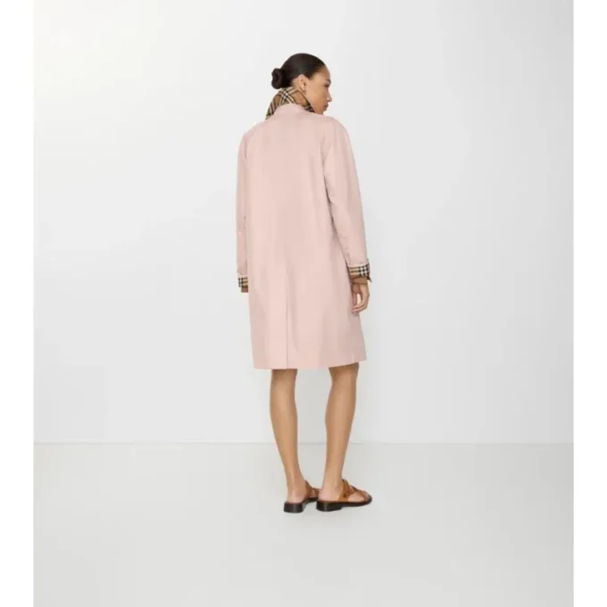 Středně dlouhý Car Coat Camden z Tropical Gabardine Středně dlouhý Car Coat Camden z Tropical Gabardine