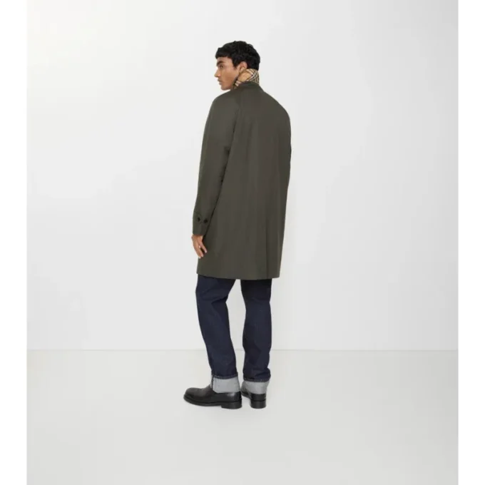 Středně dlouhý Car Coat Camden z Tropical Gabardine Středně dlouhý Car Coat Camden z Tropical Gabardine