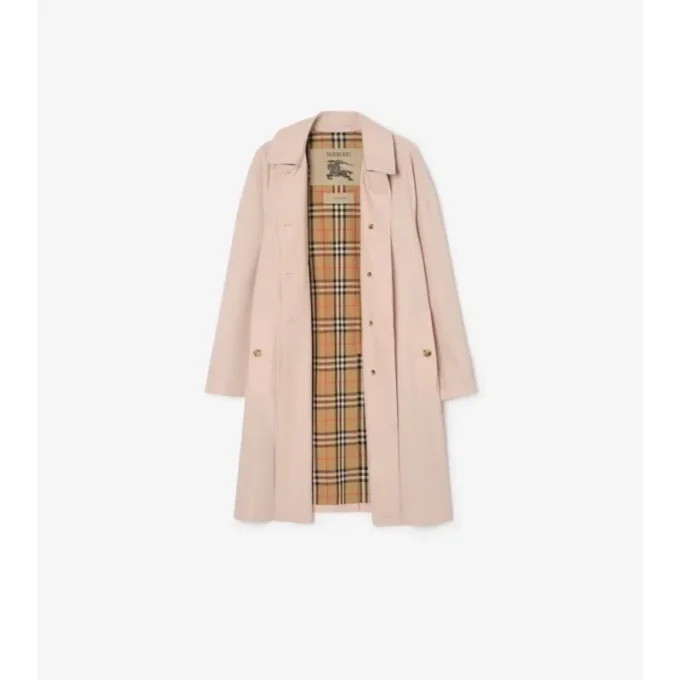 Středně dlouhý Car Coat Camden z Tropical Gabardine Středně dlouhý Car Coat Camden z Tropical Gabardine