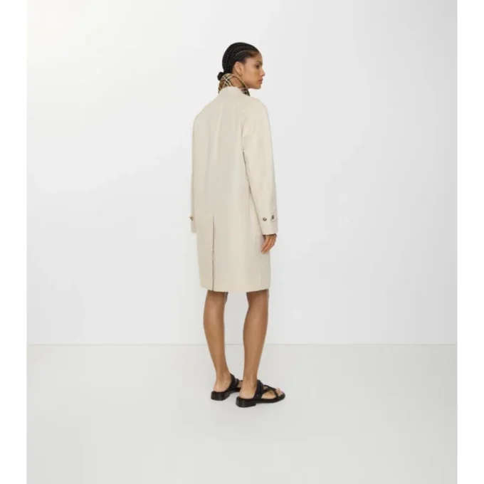 Středně dlouhý Car Coat Camden z Tropical Gabardine Středně dlouhý Car Coat Camden z Tropical Gabardine