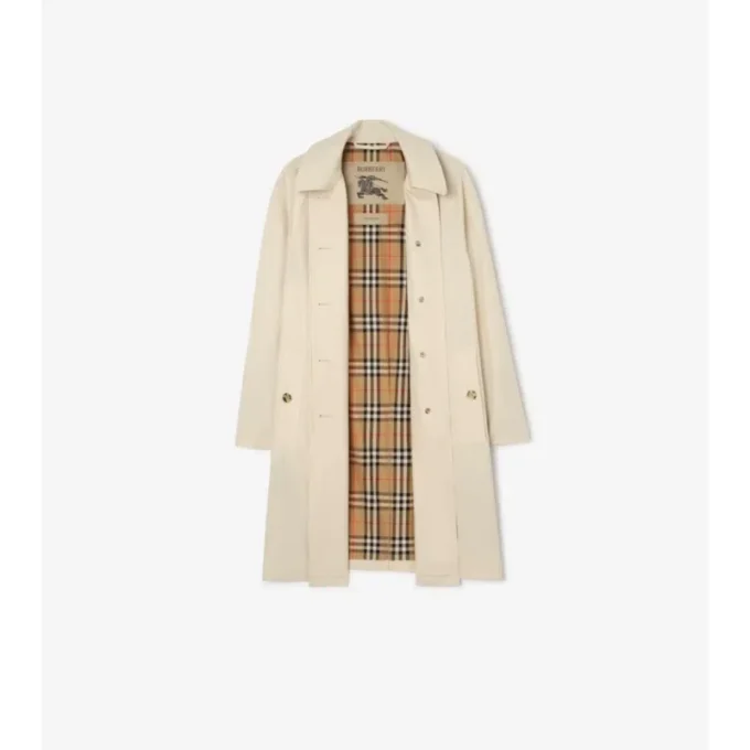 Středně dlouhý Car Coat Camden z Tropical Gabardine Středně dlouhý Car Coat Camden z Tropical Gabardine