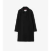 Středně dlouhý Car Coat z gabardínu Středně dlouhý Car Coat z gabardínu