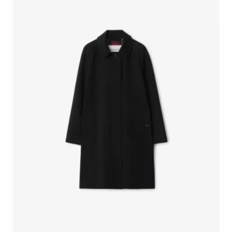 Středně dlouhý Car Coat z gabardínu Středně dlouhý Car Coat z gabardínu