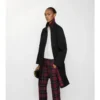 Středně dlouhý Car Coat z gabardínu Středně dlouhý Car Coat z gabardínu