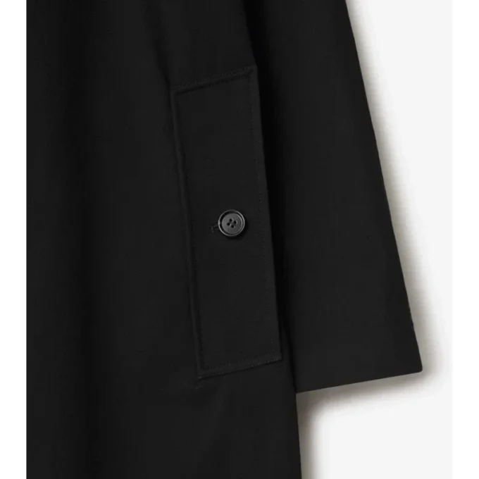 Středně dlouhý Car Coat z gabardínu Středně dlouhý Car Coat z gabardínu