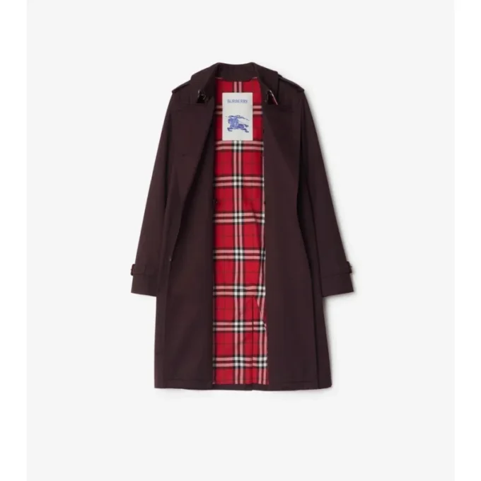 Středně dlouhý gabardénový Kensington Trench Coat Středně dlouhý gabardénový Kensington Trench Coat