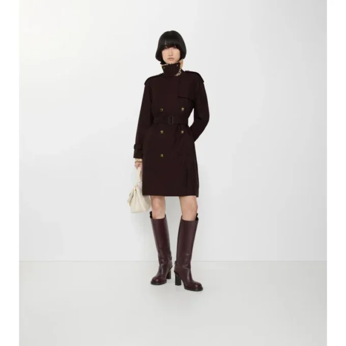 Středně dlouhý gabardénový Trench Coat Castleford Středně dlouhý gabardénový Trench Coat Castleford