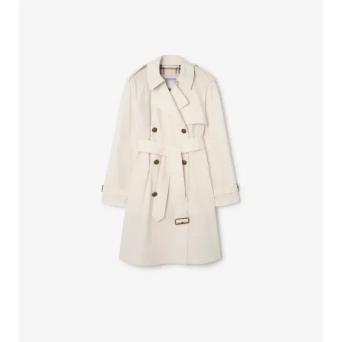 Středně dlouhý lehký bavlněný Trench Coat Belgravia Středně dlouhý lehký bavlněný Trench Coat Belgravia