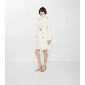 Středně dlouhý lehký bavlněný Trench Coat Belgravia Středně dlouhý lehký bavlněný Trench Coat Belgravia