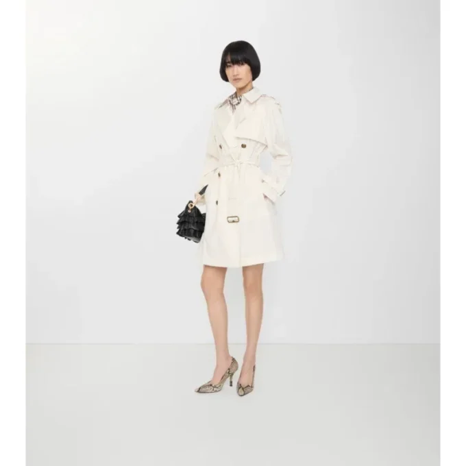 Středně dlouhý lehký bavlněný Trench Coat Belgravia Středně dlouhý lehký bavlněný Trench Coat Belgravia