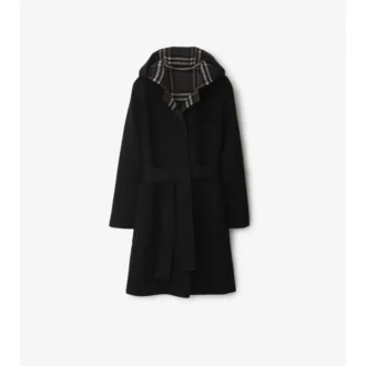 Středně dlouhý oboustranný vlněný Car Coat